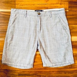 Cotton Button Up Shorts